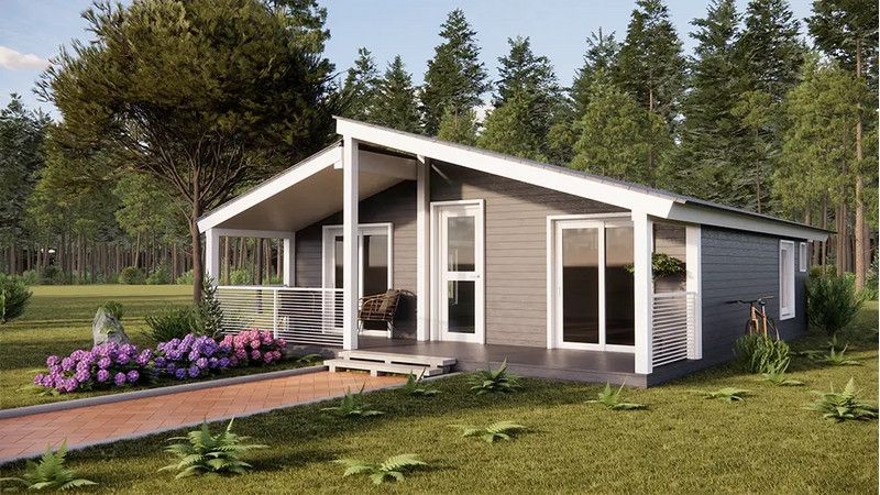Проект дома Анцио, 7×7 м
