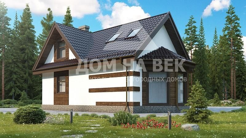 Проект дома AS 178, 6×10 м